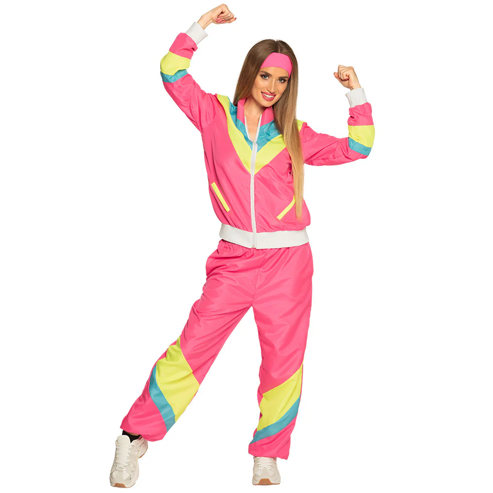 Hoofdband Retro neon roze - Image 4