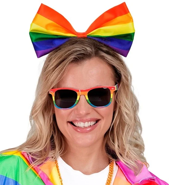 Hoofdband strik regenboog Anouk - Image 2