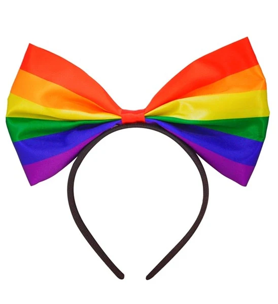 Hoofdband strik regenboog Anouk - Image 5