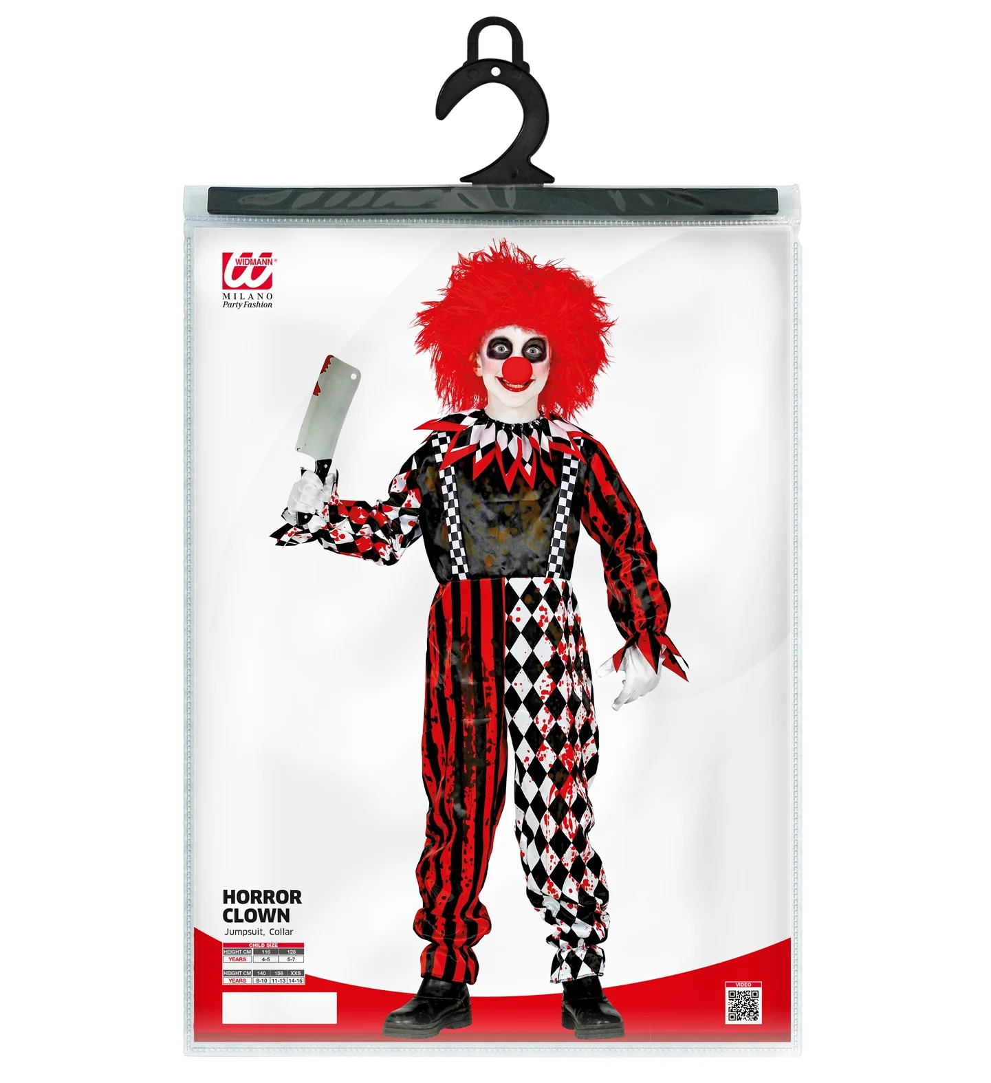 Horror clownspak kinderen - Image 5