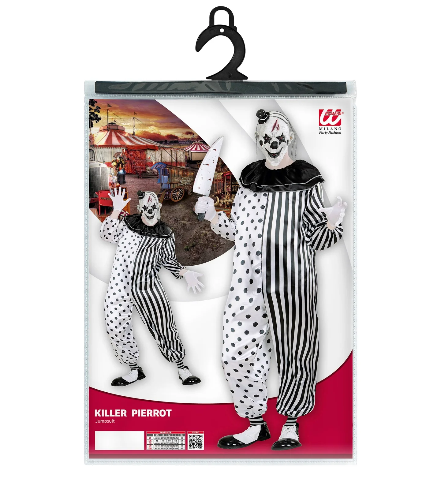 Horror pierrot pak heren - Image 5