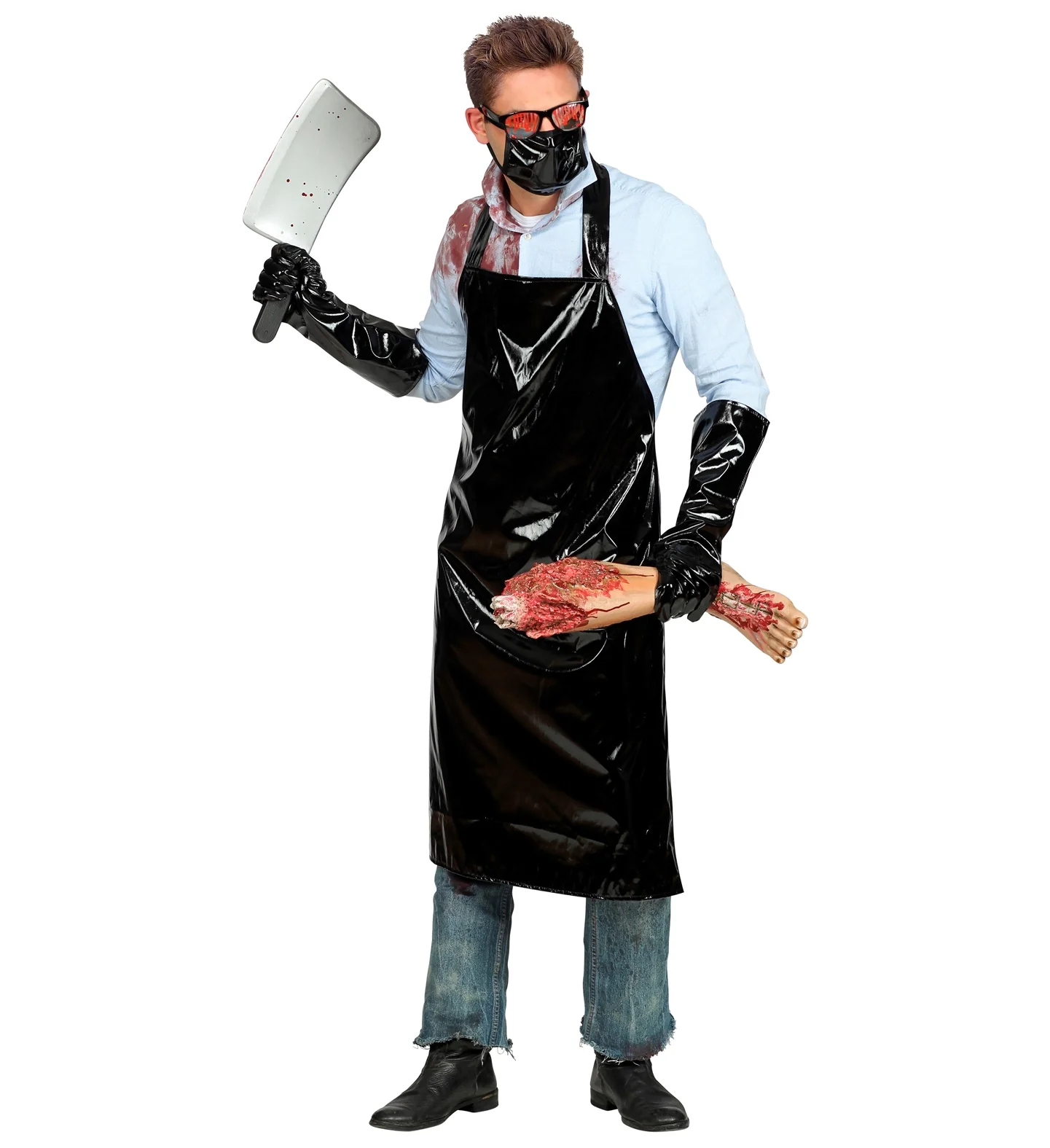 Verkleedset horror slager - Image 2