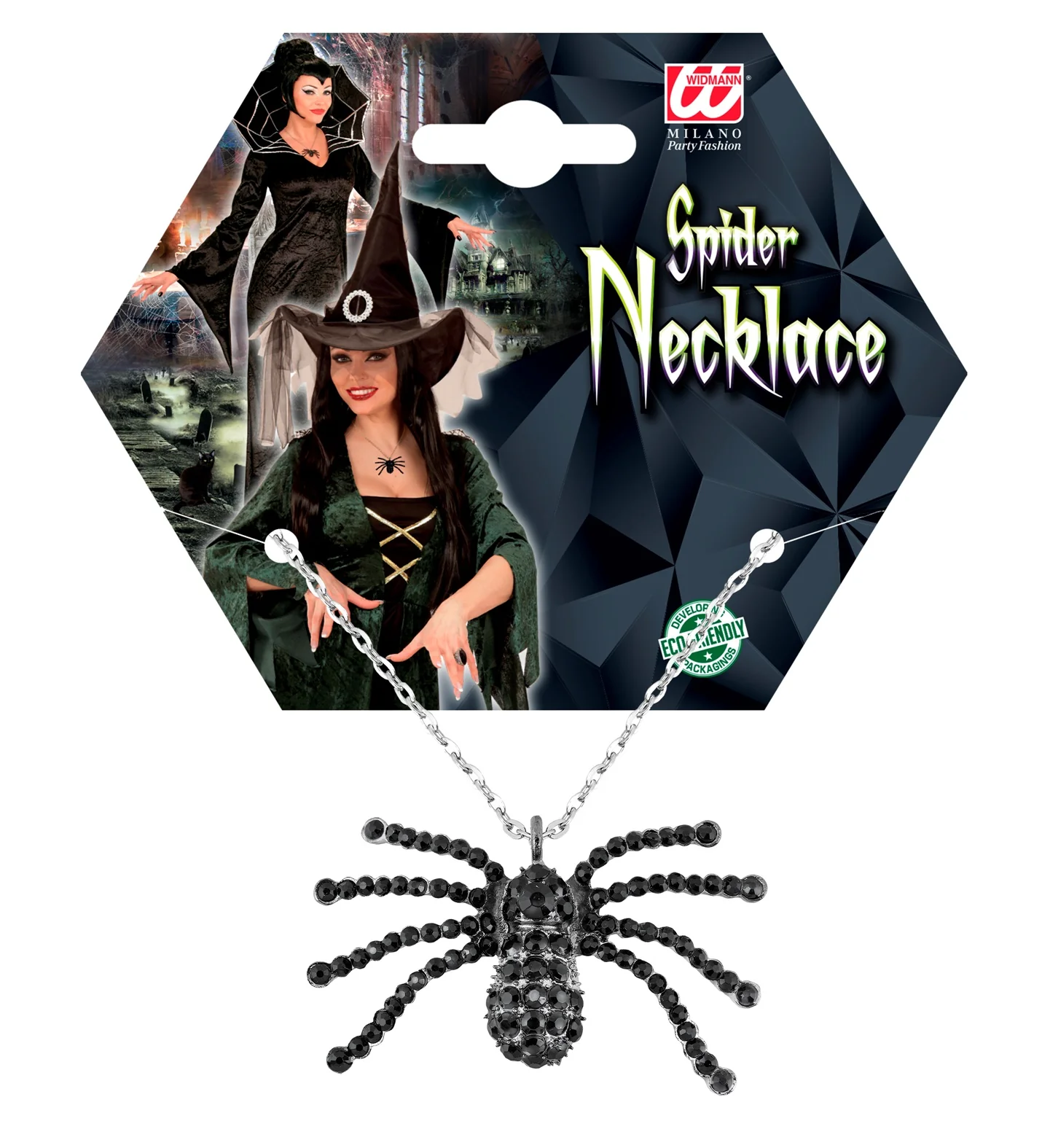 Halsketting halloween met spin - Image 5