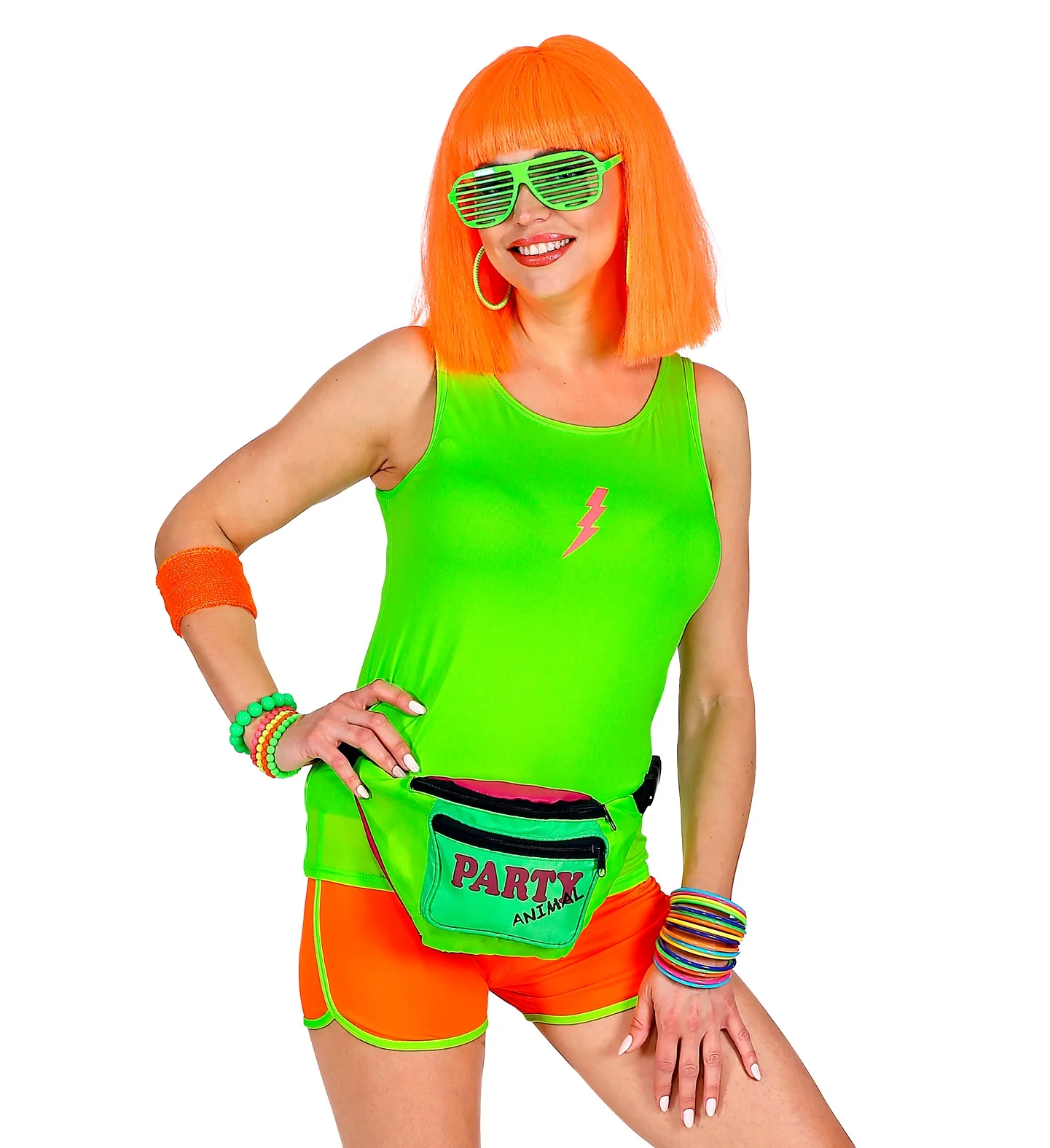 Neon oranje hotpants - Image 4