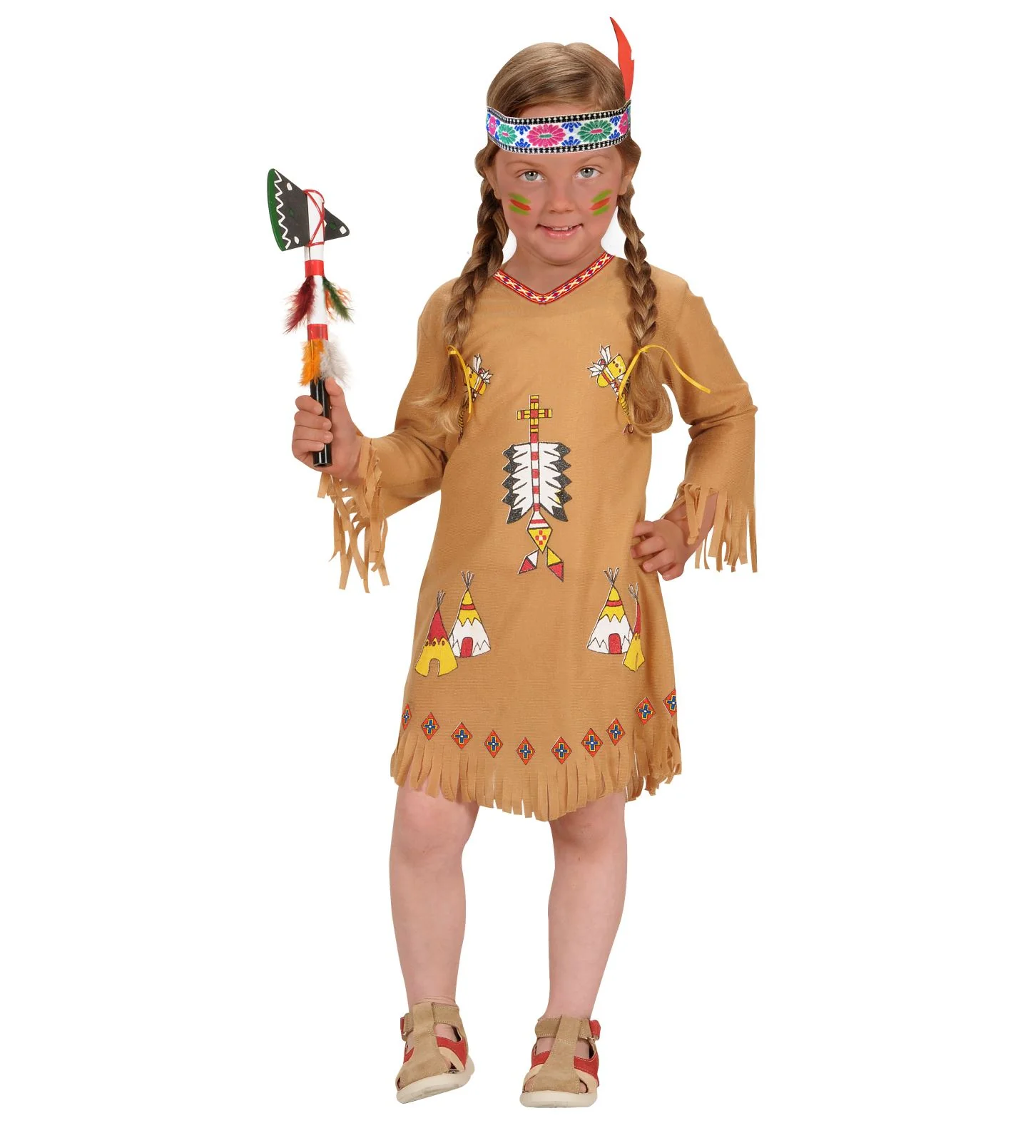Indianen jurkje kind Luca - Image 2