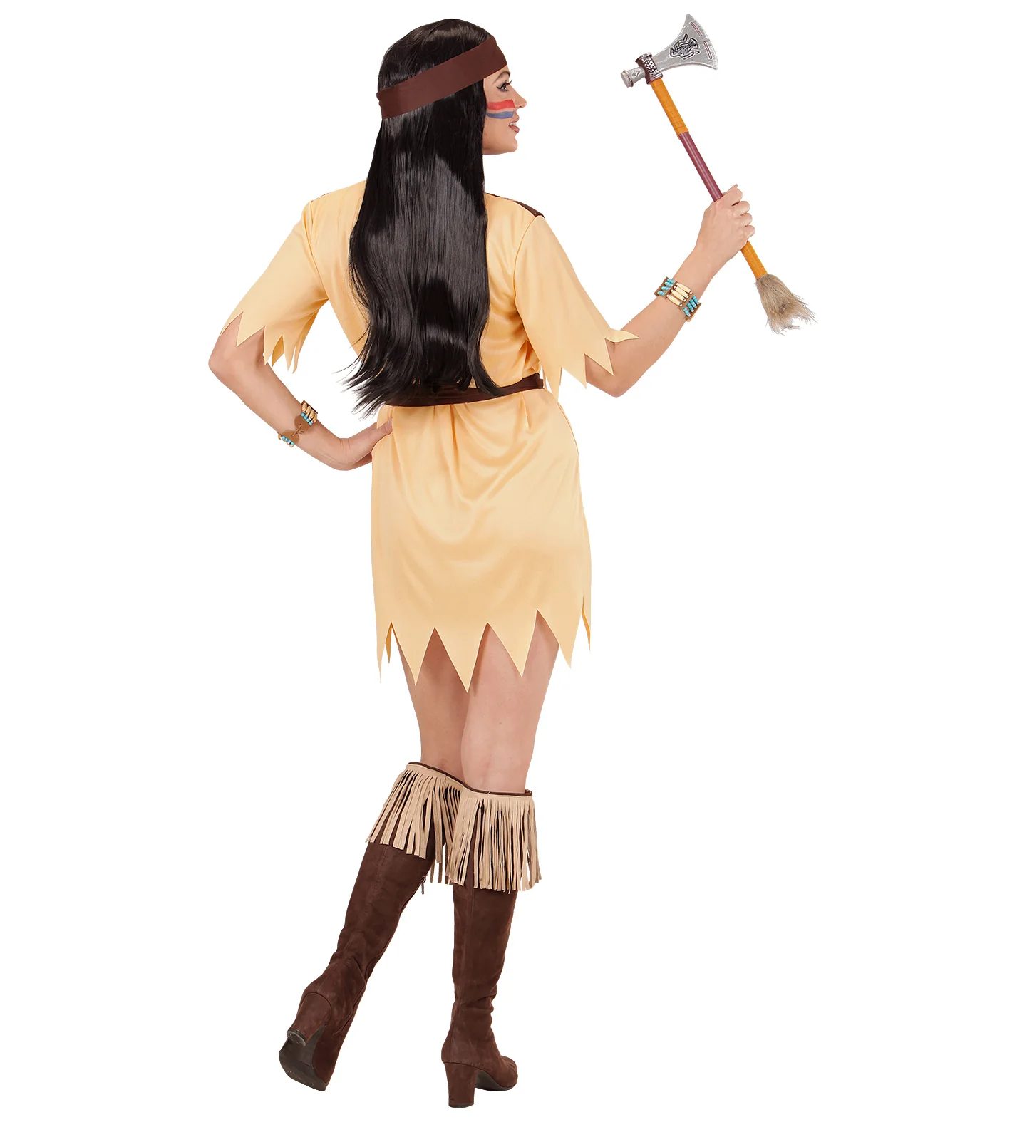 Indianen outfit Abiona voor dames - Image 3