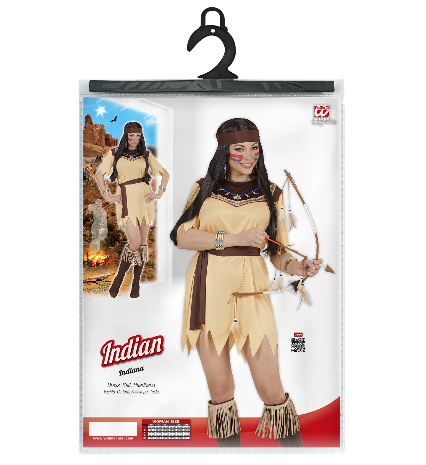 Indianen outfit Abiona voor dames - Image 5
