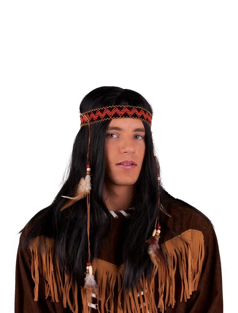 Indianen pruik Yas