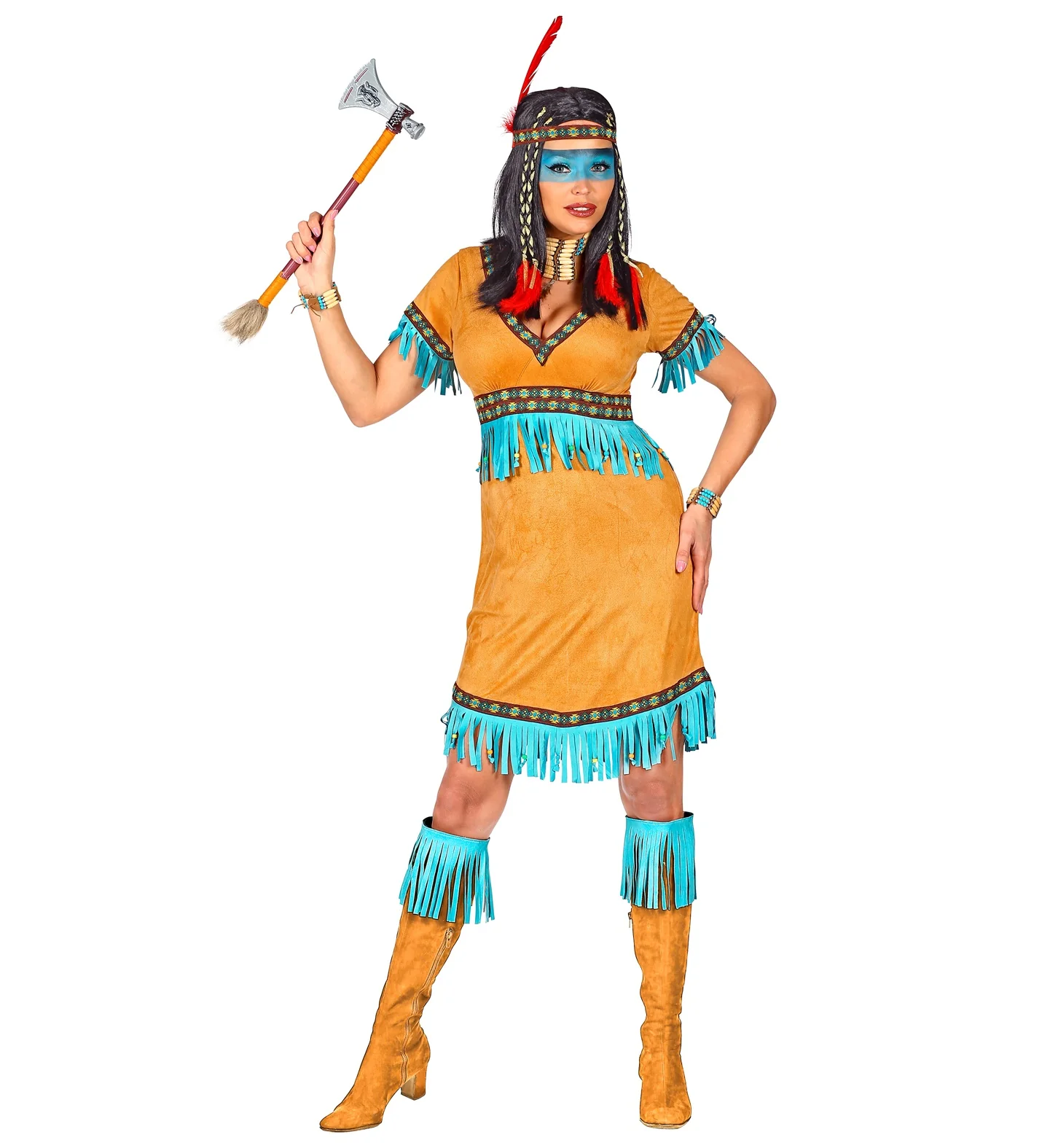 Indianen jurk dames Fleur