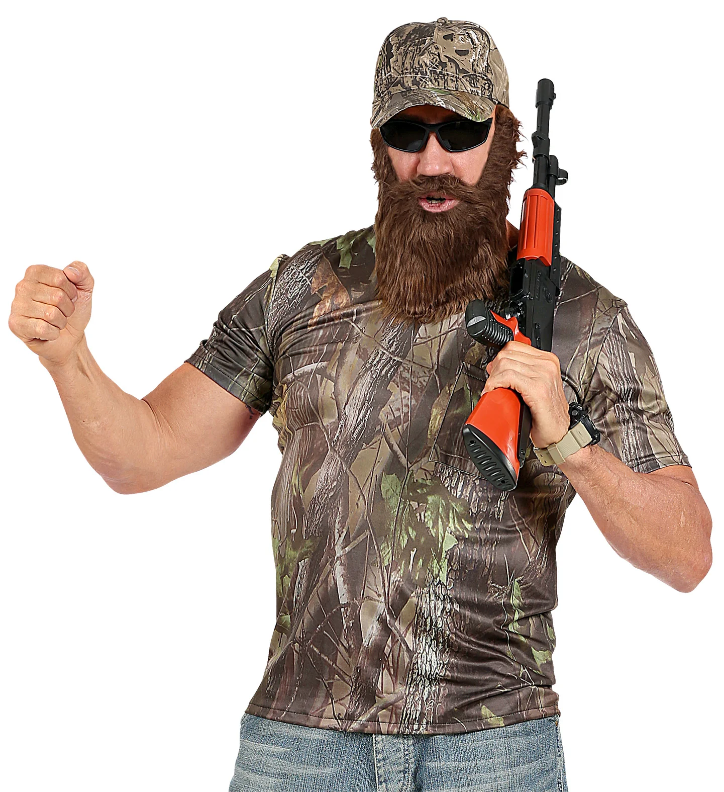 Jager shirt en pet voor heren - Image 3