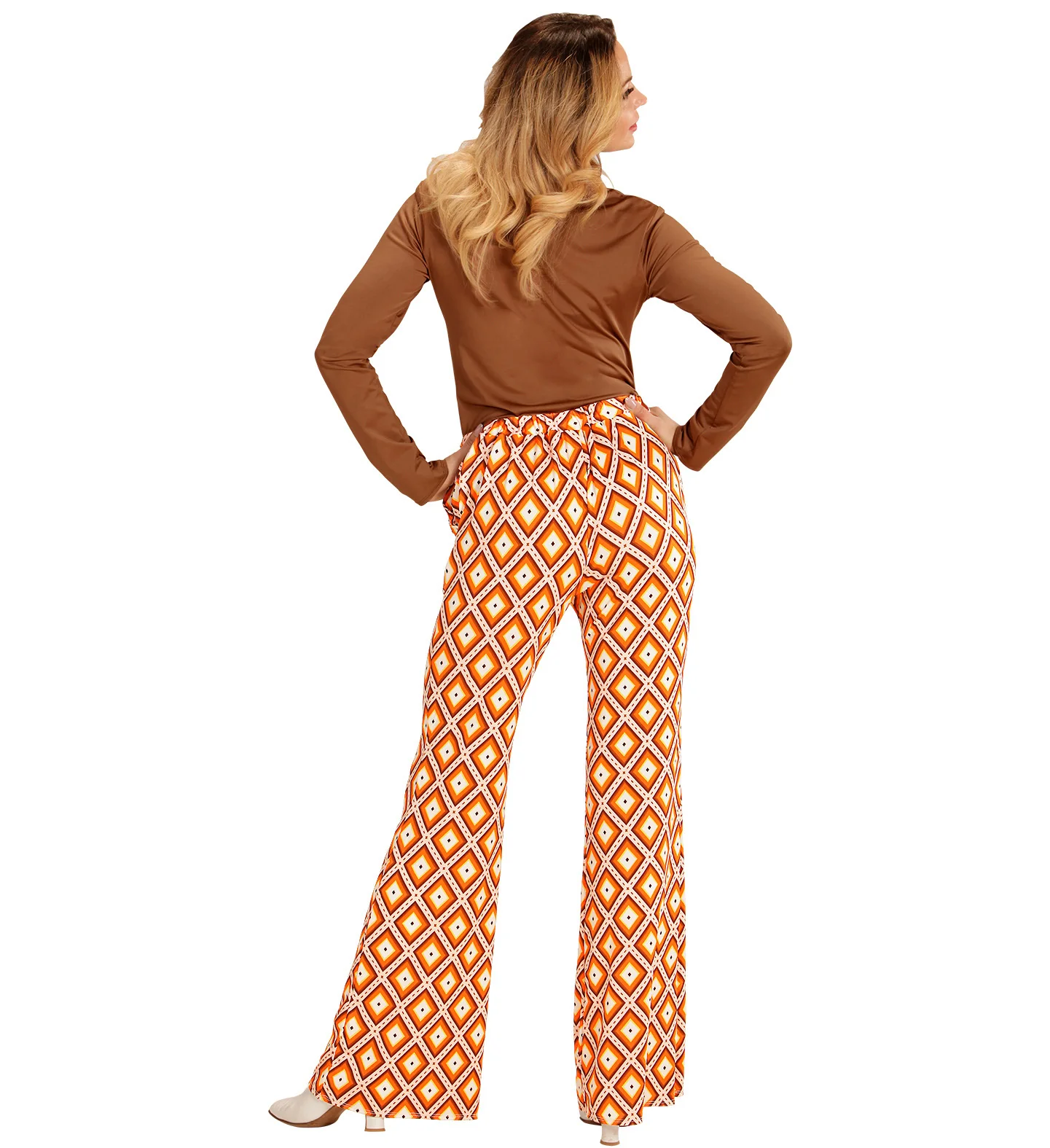 Jaren 70 disco broek Groovy geruit - Image 3