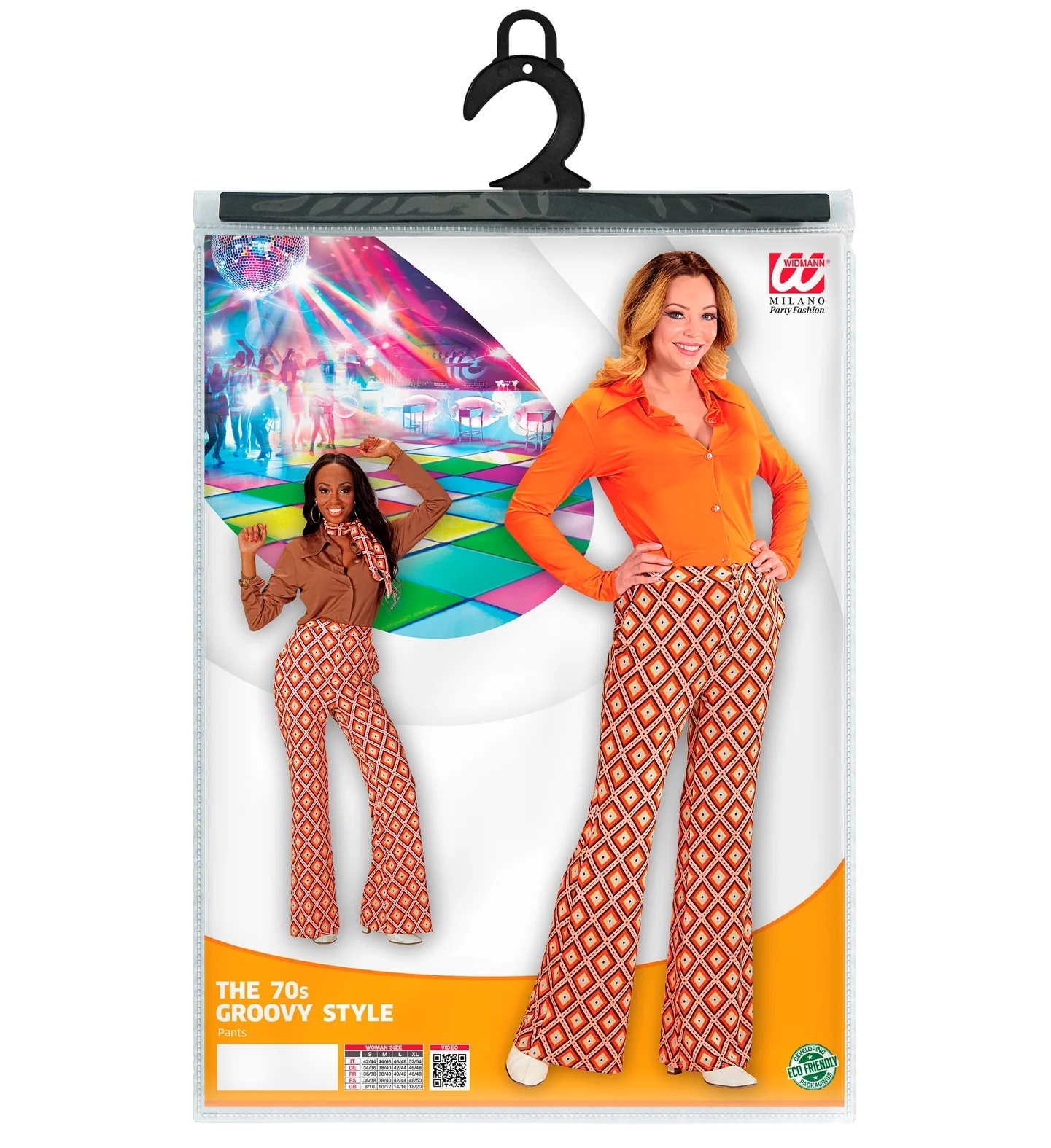 Jaren 70 disco broek Groovy geruit - Image 5