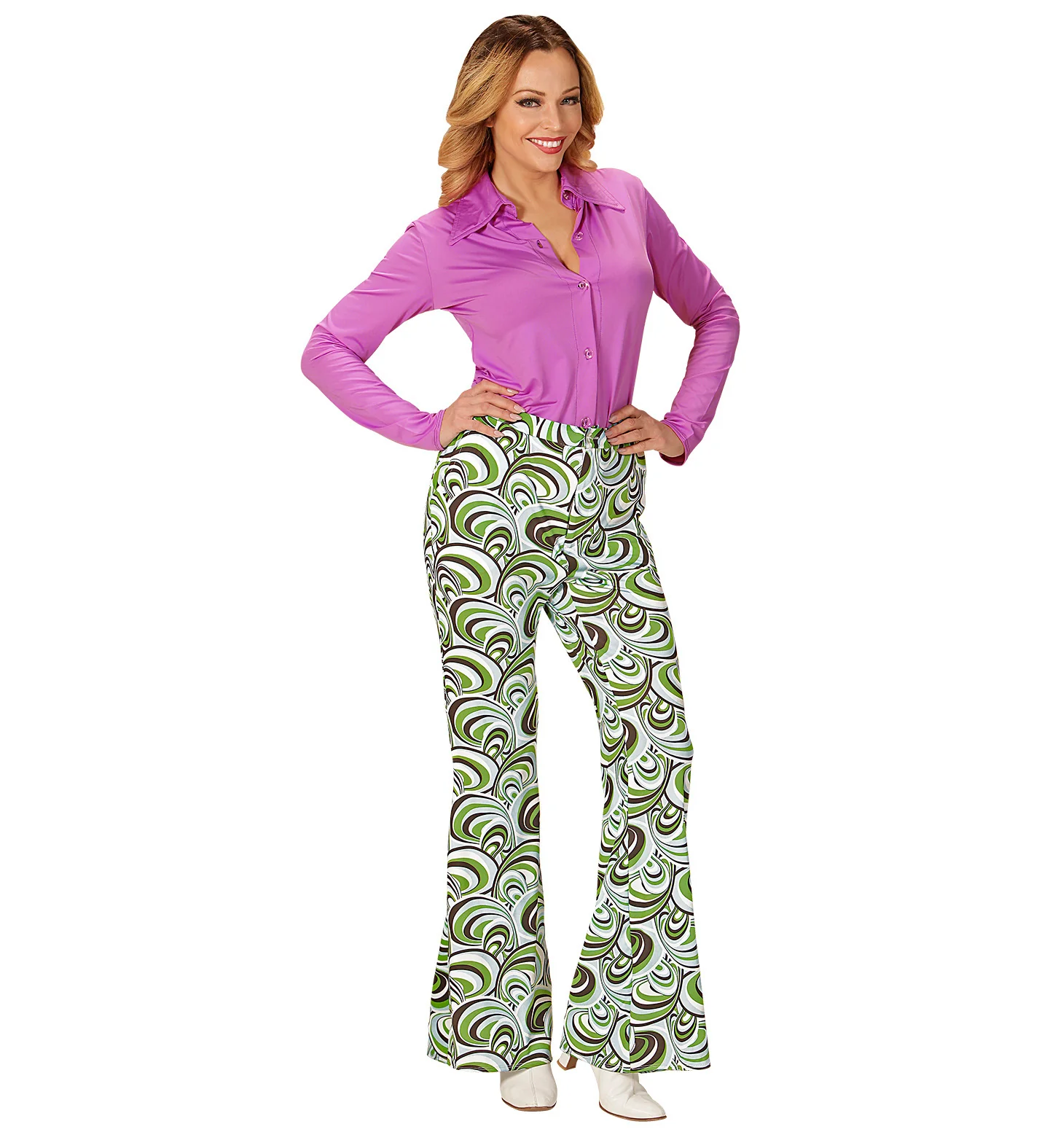Jaren 70 disco broek Groovy waves - Image 4