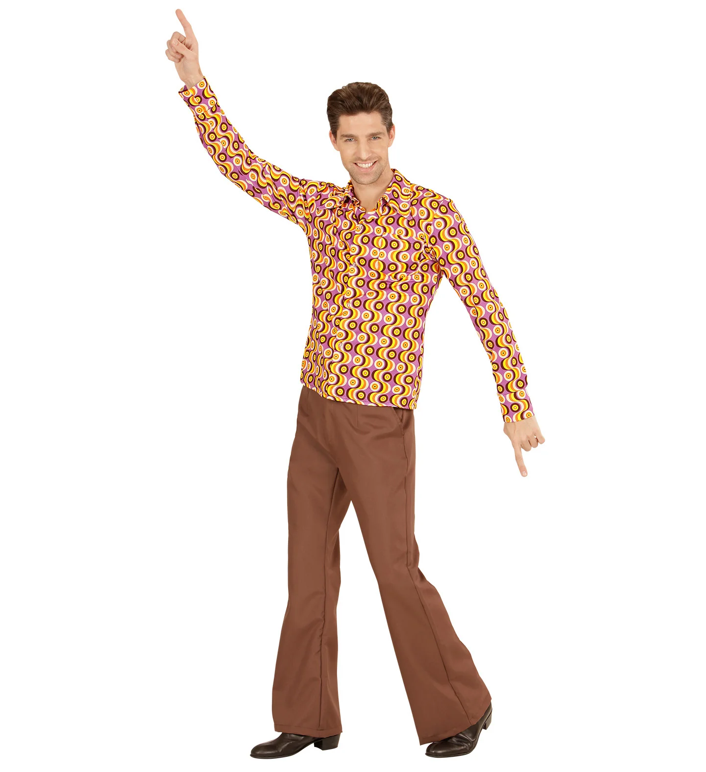 Jaren 70 disco hemd Groovy - Image 4