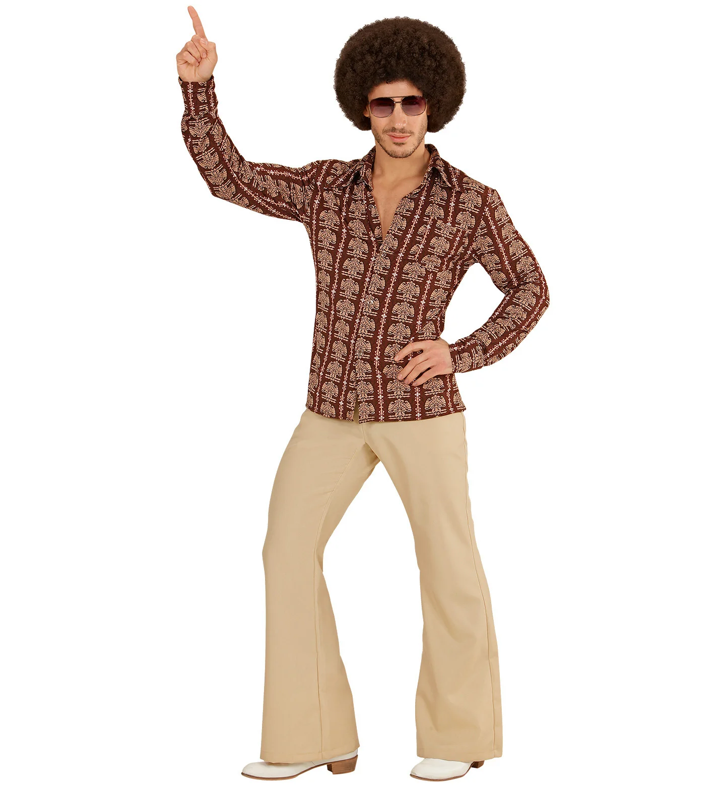 Jaren 70 disco hemd Groovy Old school - Image 2