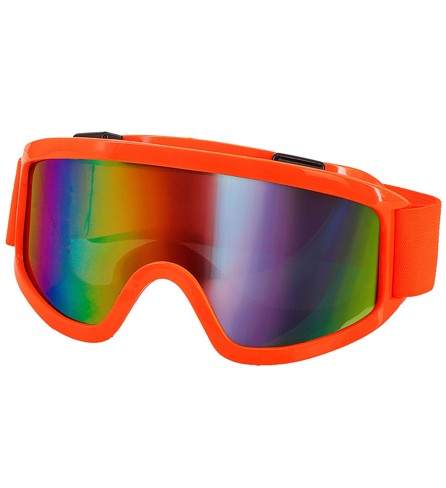 Skibril neon oranje