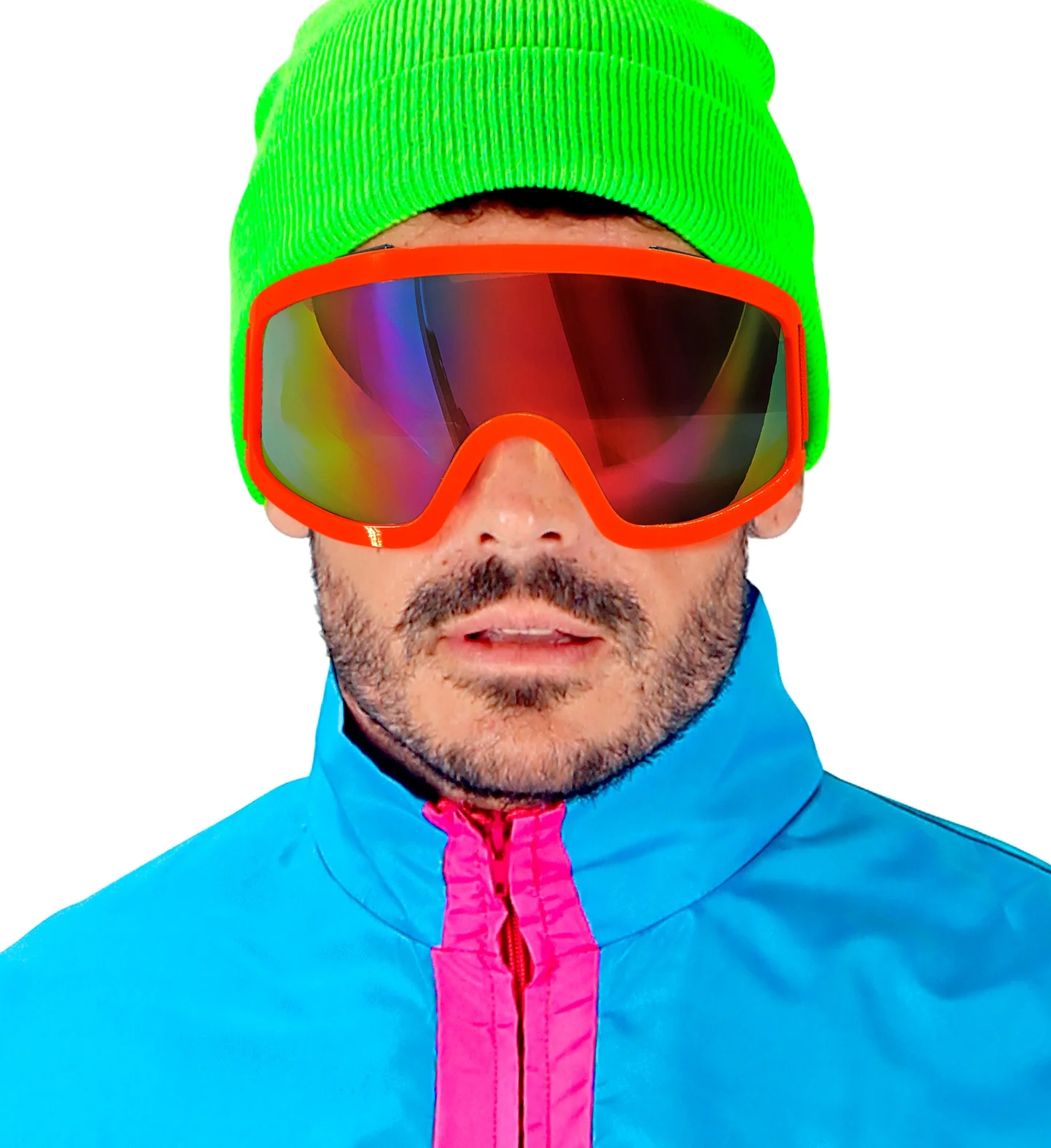 Skibril neon oranje - Image 2