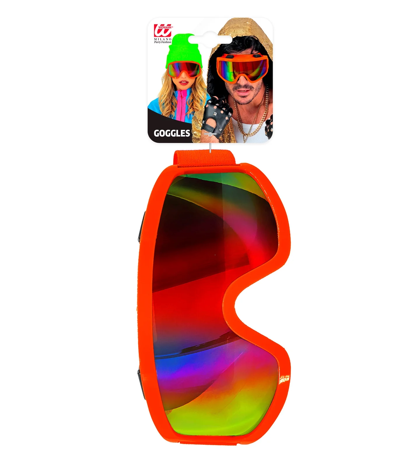 Skibril neon oranje - Image 7