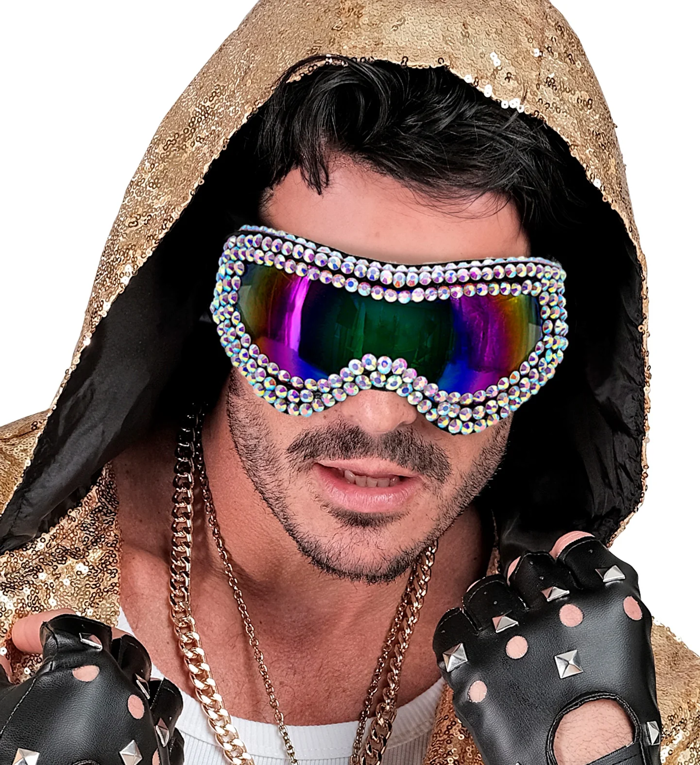 Skibril met strass steentjes - Image 5