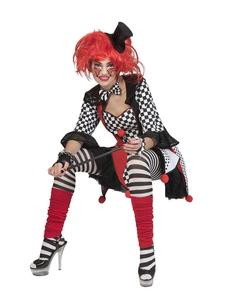 Harlekijn Jester pak dames - Image 4