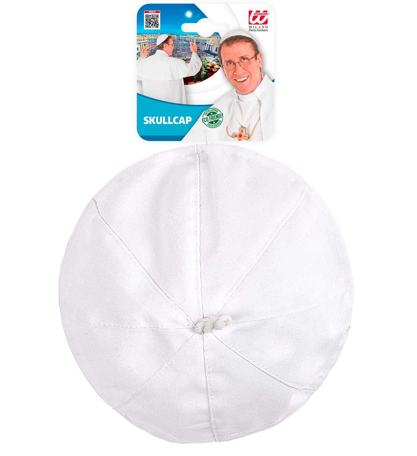 Keppeltje Paus wit kalot - Image 4