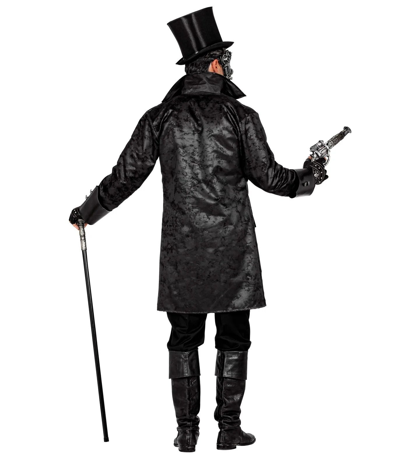Steampunk jas lederlook heren - Image 3