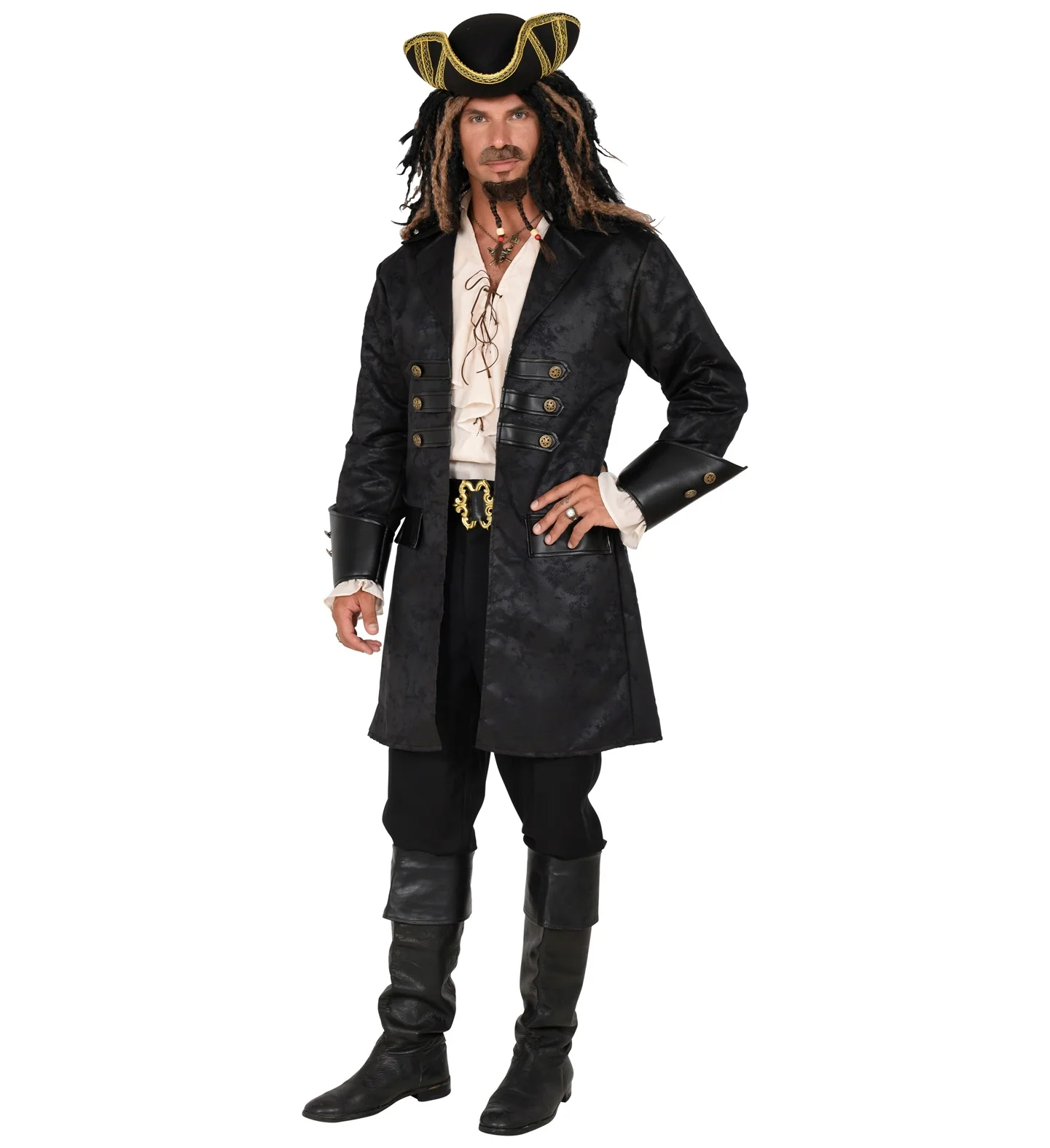 Steampunk jas lederlook heren - Image 5