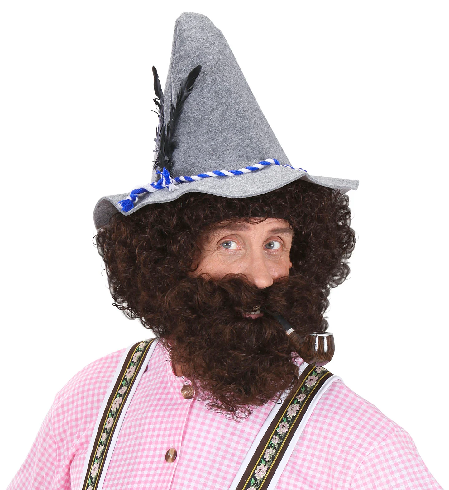 Karakterpruik bruin met baard - Image 2