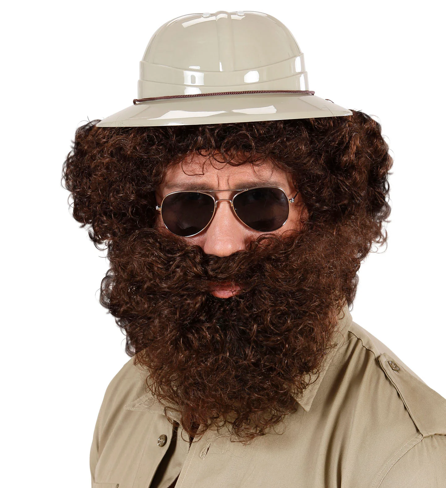 Karakterpruik bruin met baard - Image 3