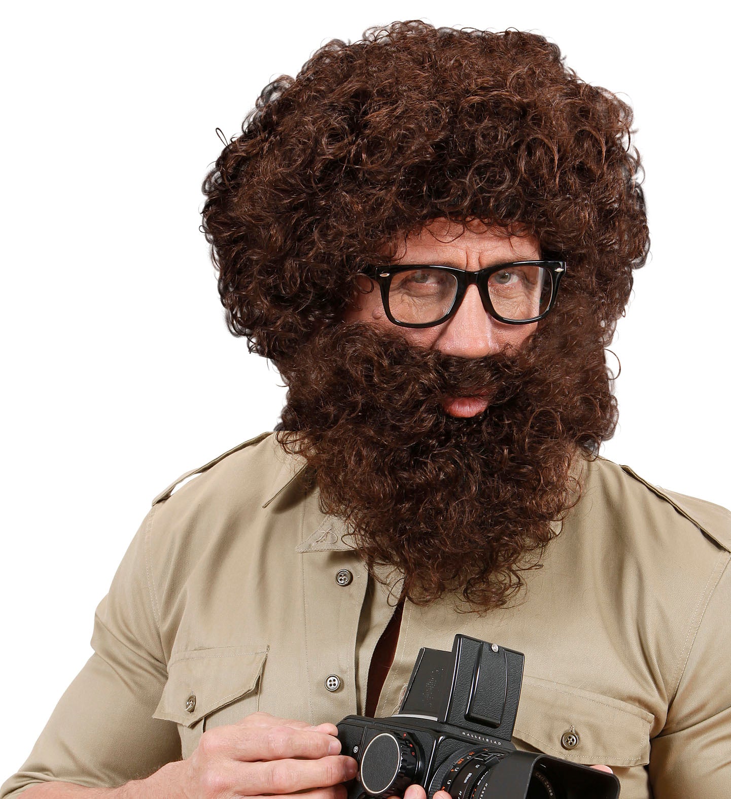Karakterpruik bruin met baard - Image 4