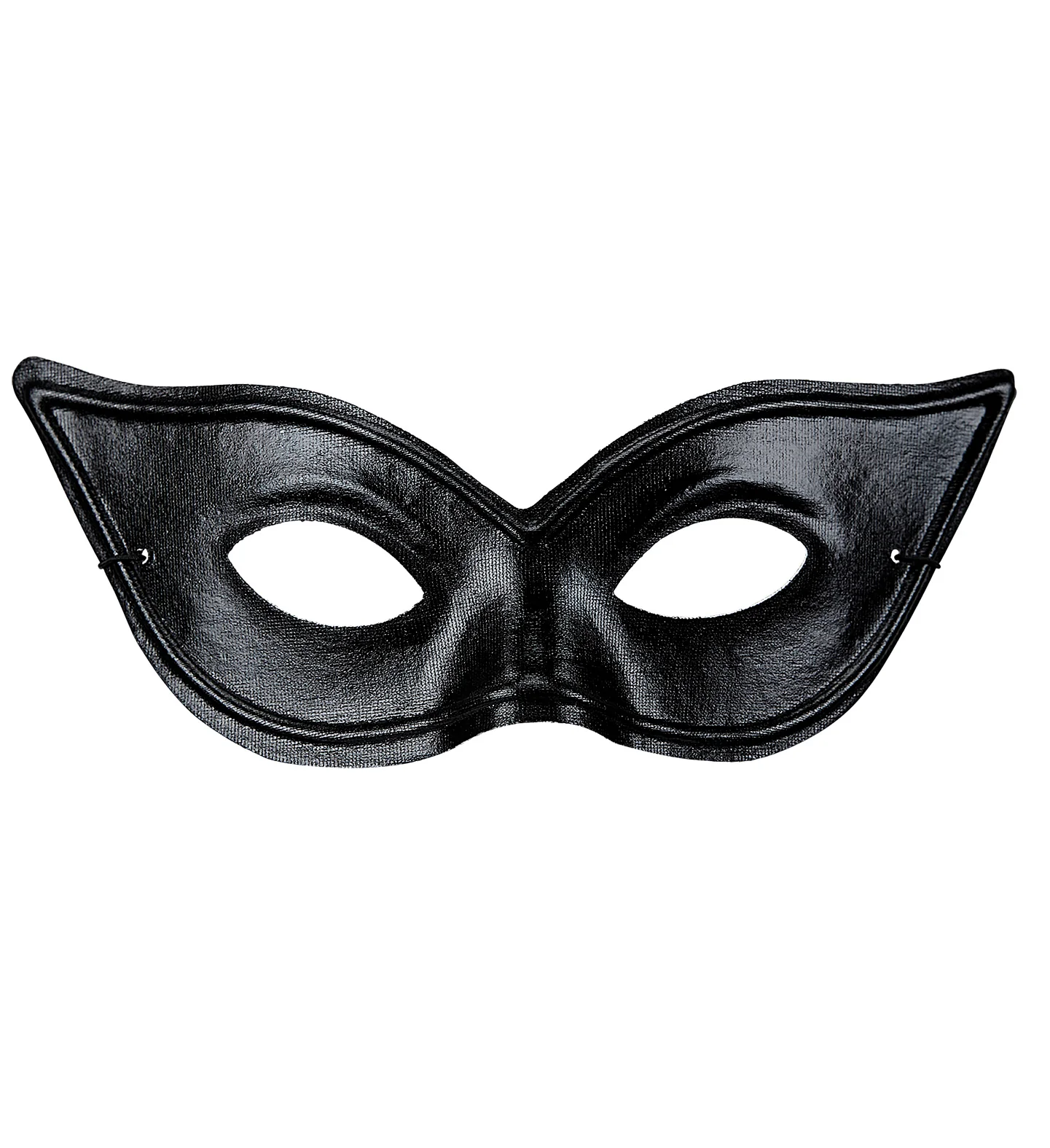 Katachtige zwarte oogmaskers