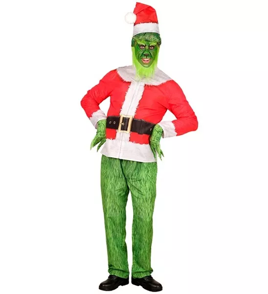 Kerst monster kostuum Grinch