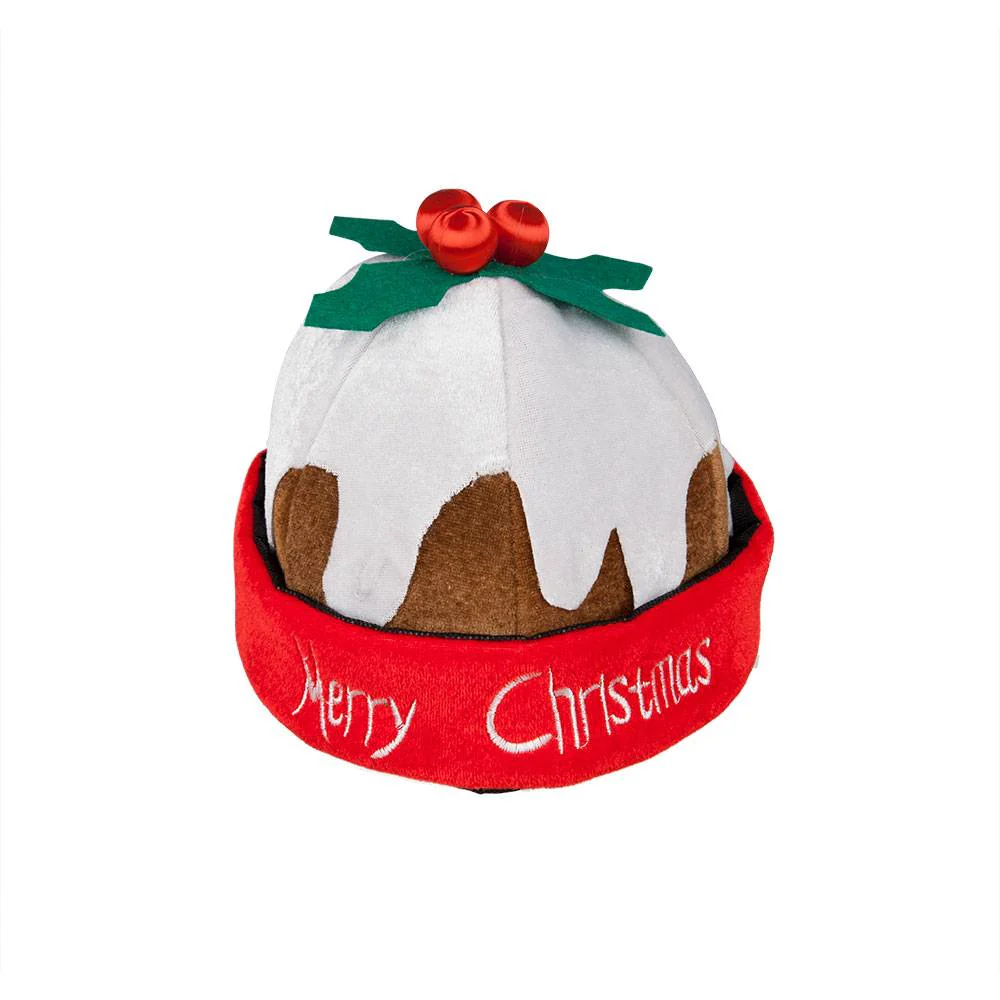 Kerst pudding muts
