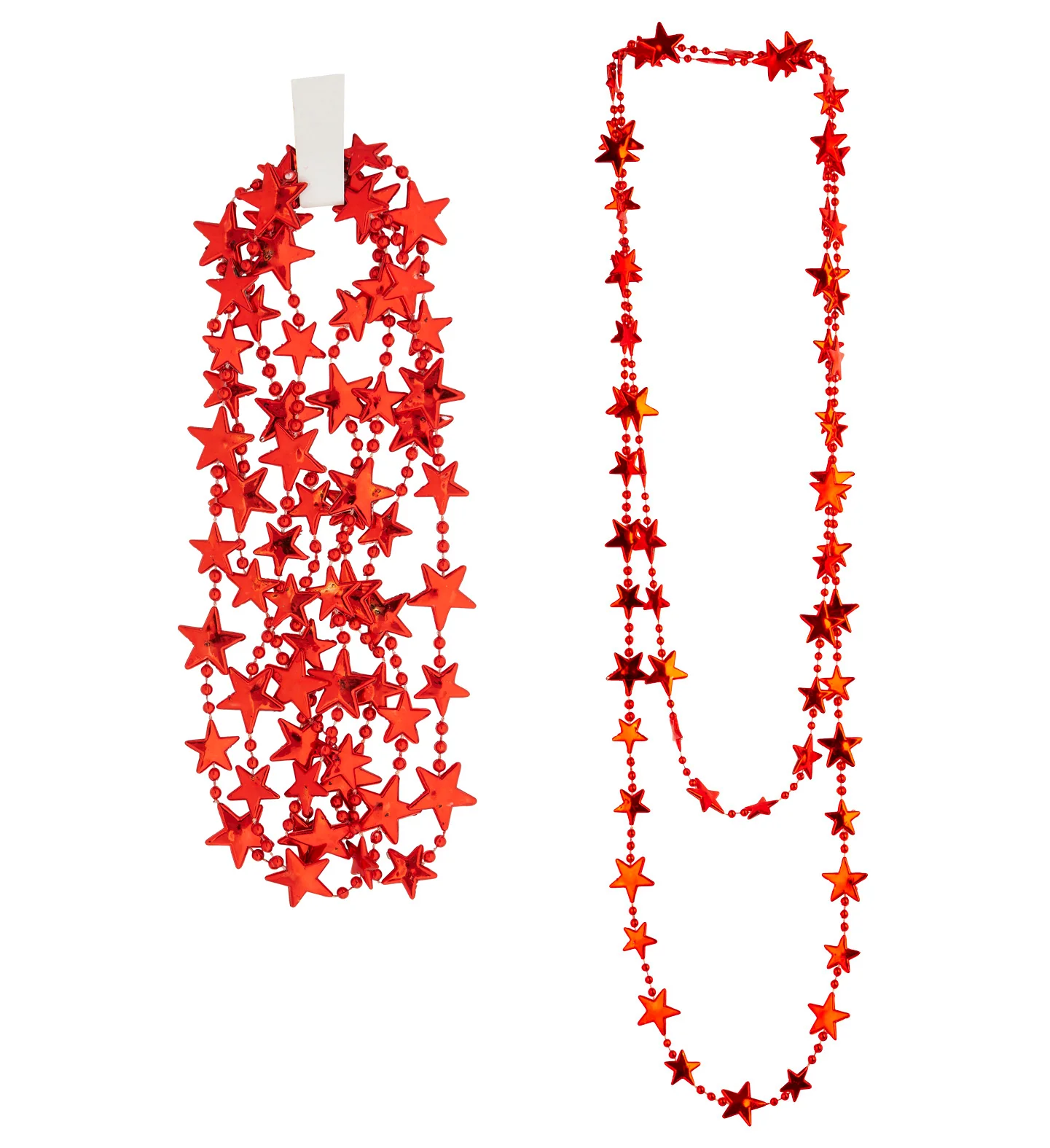 Ketting kerststerren rood - Image 2