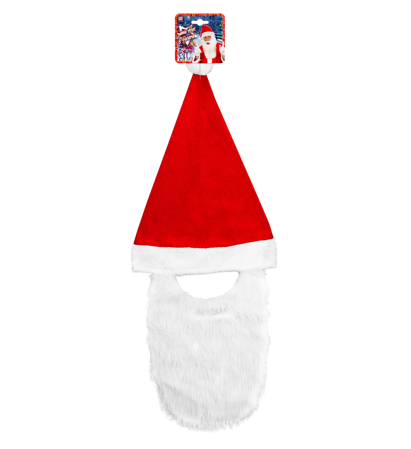 Kerstartikelen kerstmuts met baard - Image 4