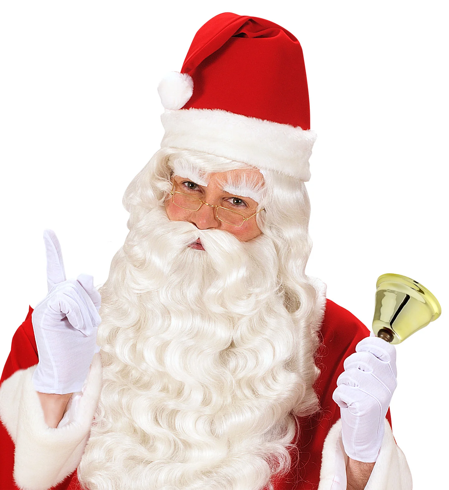 Kerstman bel santa 15 cm - Image 2
