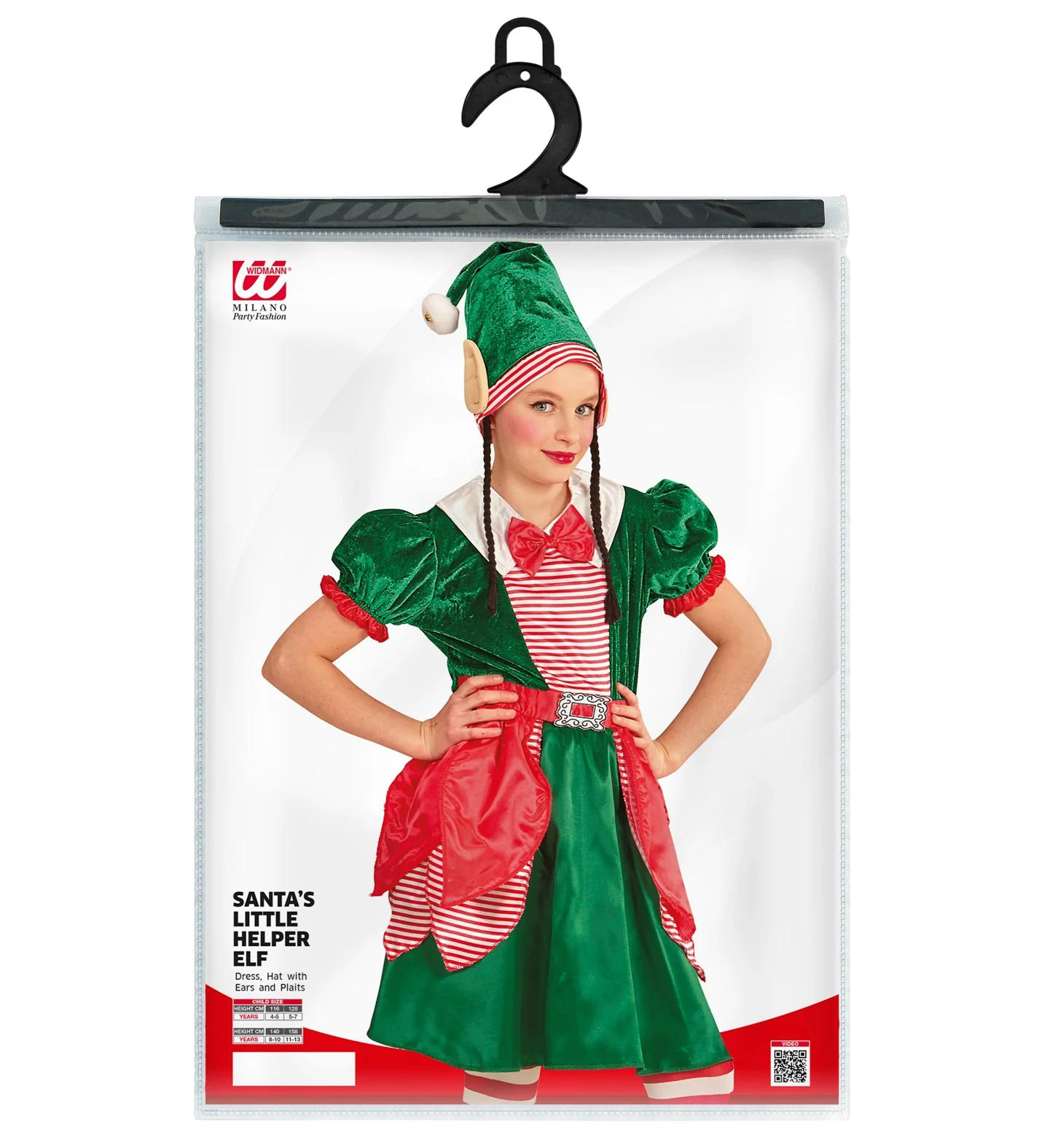 Kerstmannen hulpje Elf met oortjes voor kids - Image 4