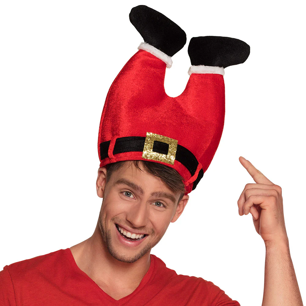 Kerstmuts broek kerstman - Image 2