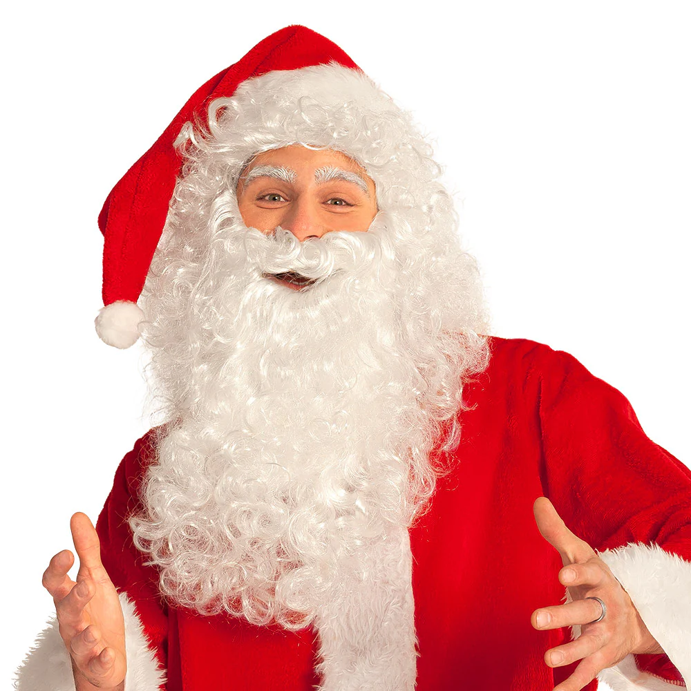 Kerstmuts de luxe met bontje - Image 2