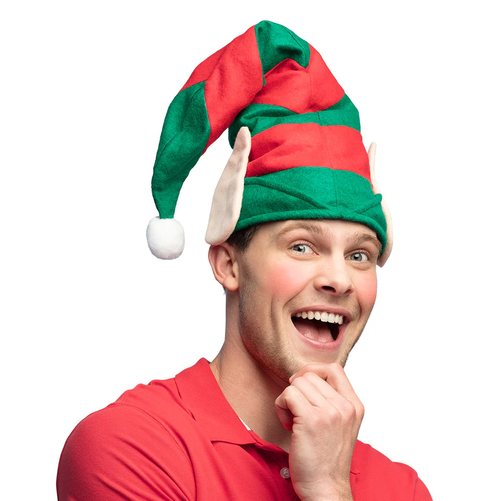 Kerstmuts Elf met oren