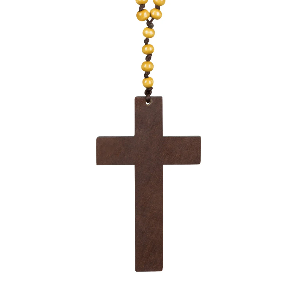 Ketting Priesterkruis hout - Image 3