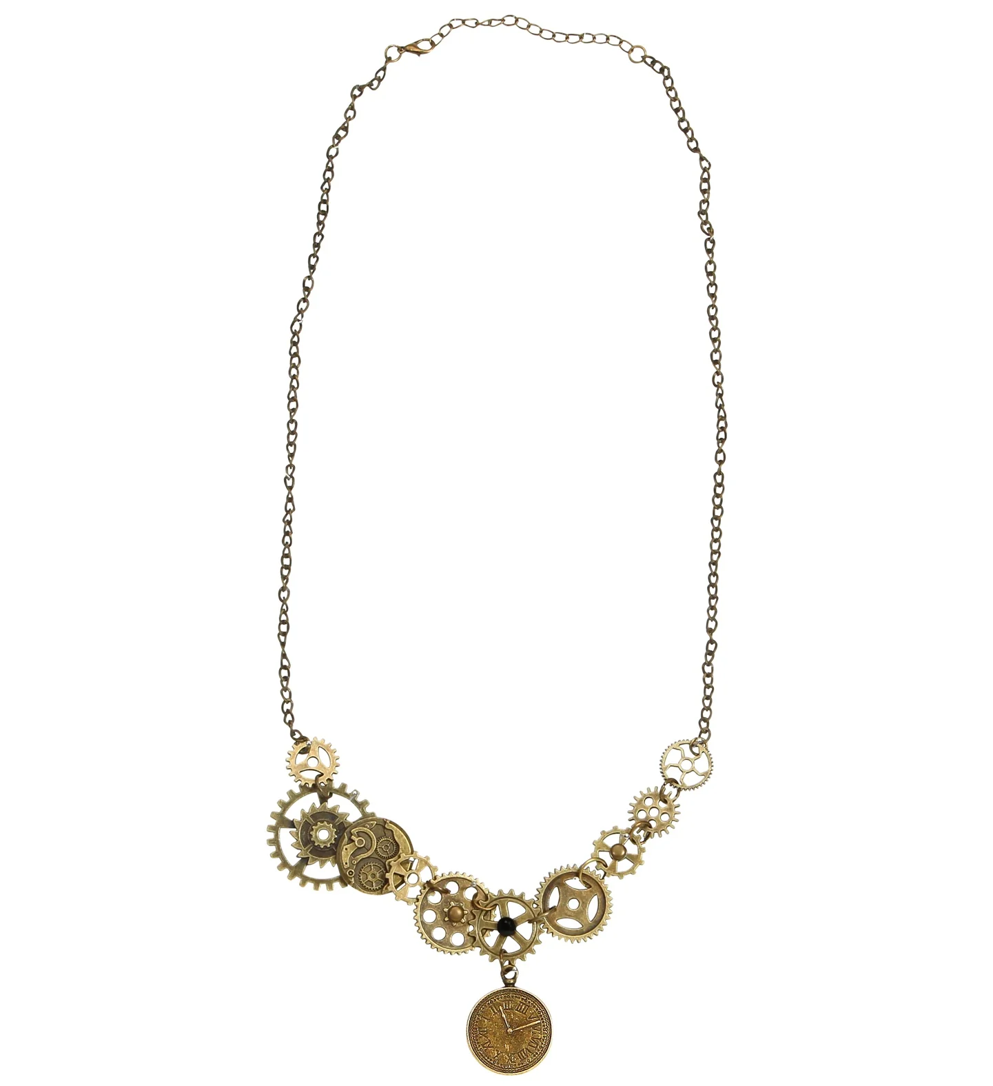 Steampunk halsketting raden