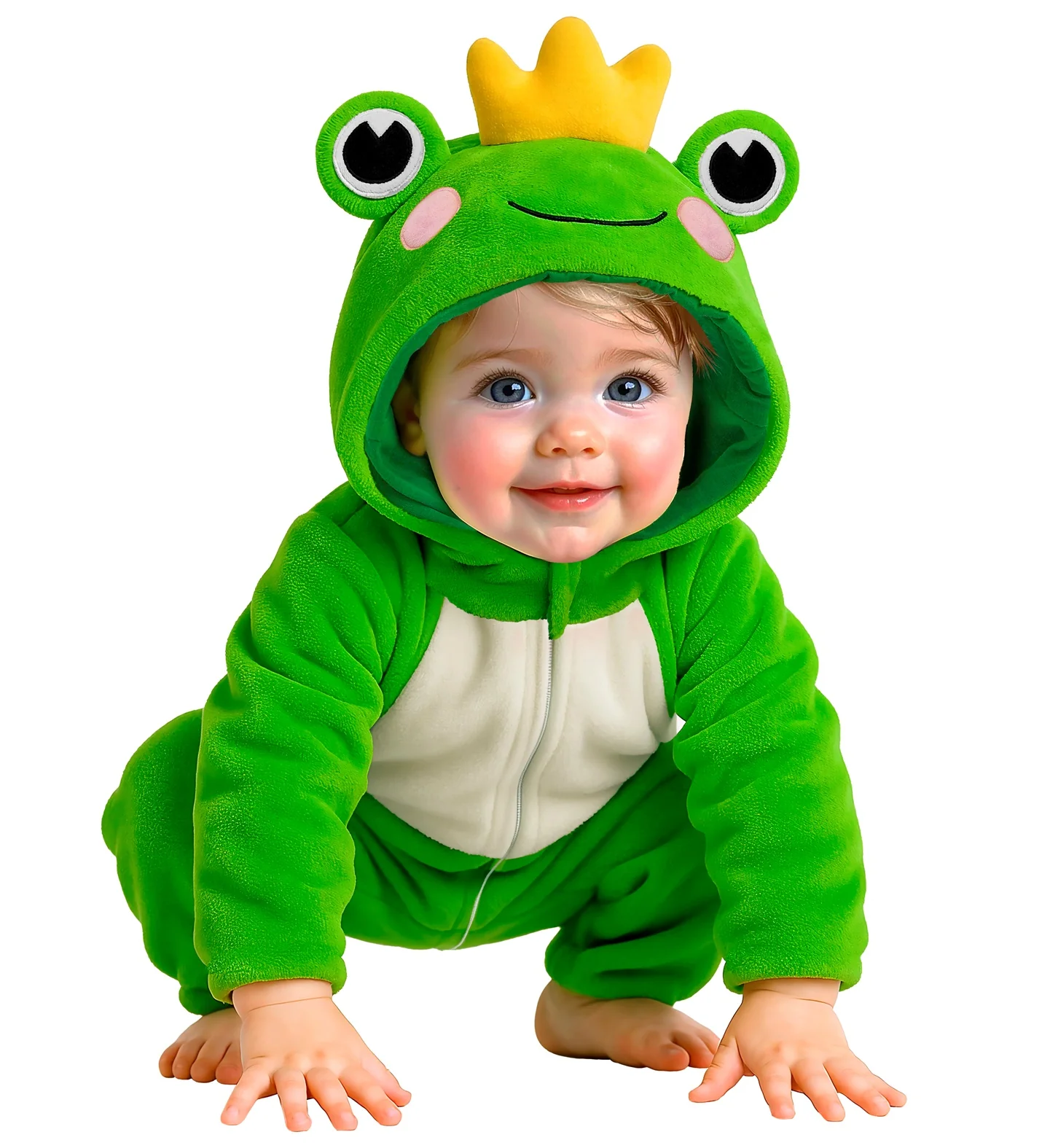 Kikker kostuum pluche fluweel Froggy - Image 3