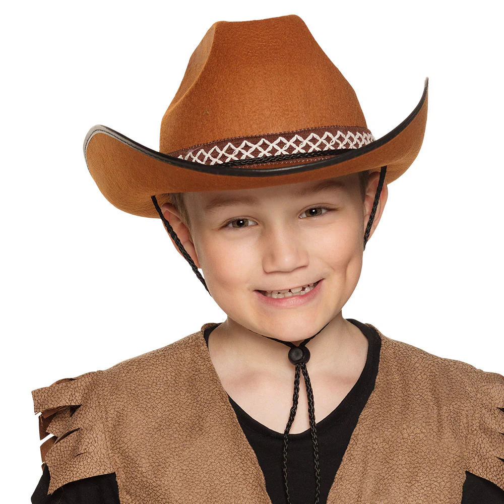 Cowboyhoed kind bruin Chew - Image 2