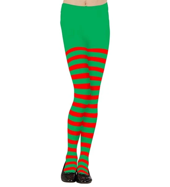Kinderpanty gestreept groen/rood Elf - Image 2