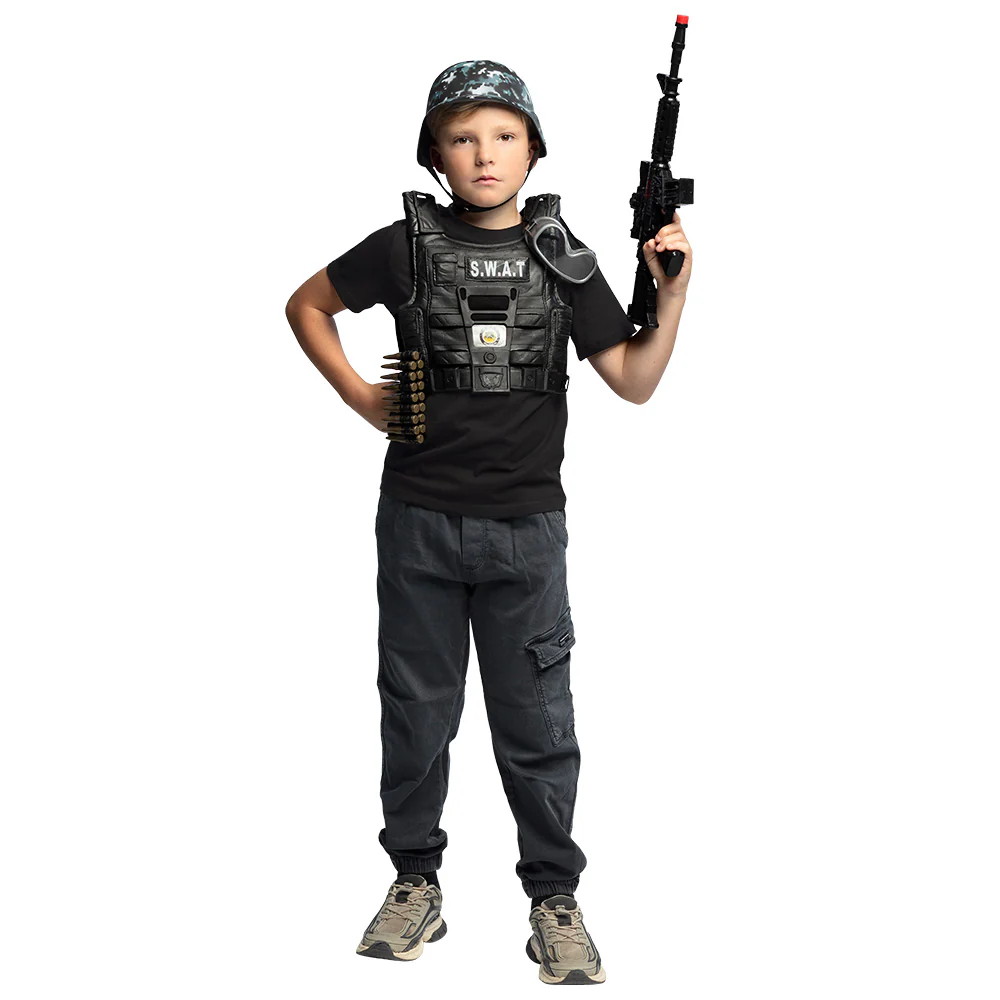 S.W.A.T. verkleedset kinderen compleer - Image 3