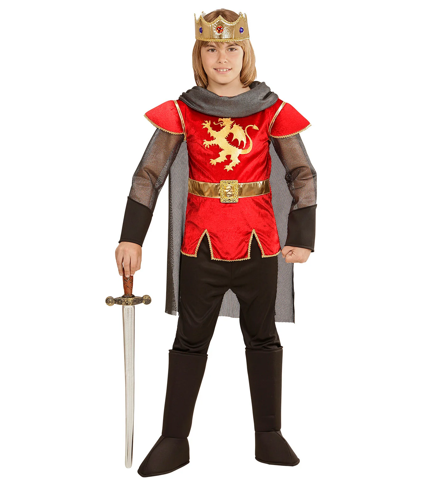 King Arthur kostuum rood kinderen - Image 2