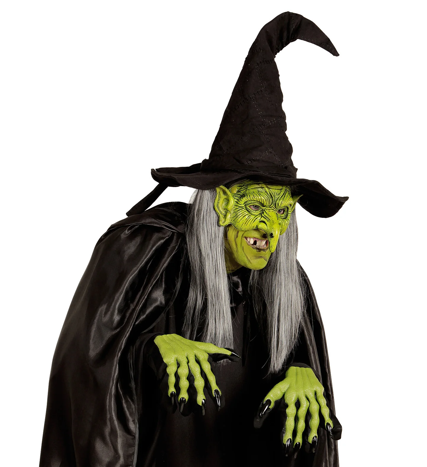 Kinloos masker heks groen - Image 3