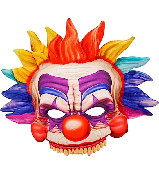 Kinloos masker killer clown Emma - Image 3