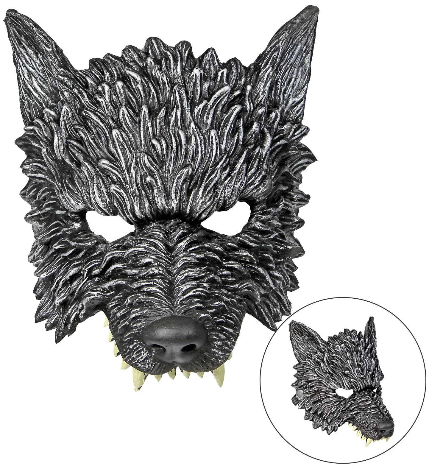 Masker wolf voor volwassenen - Image 3